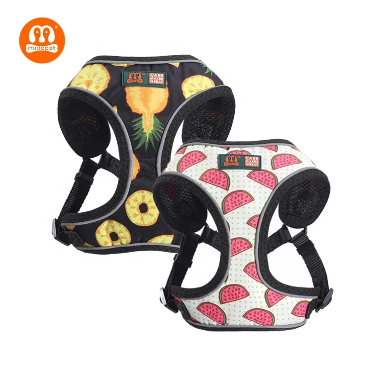 

Midepet amazon pet supplies printing easy dog harness wholesale adjustable harness dog no pull dog harness, Multi color,customized