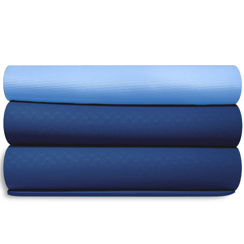 Catálogo de fabricantes de Tep Fitness Esterilla de alta Estera de Yoga, Alfombra de Yoga Fibre4 10mm Azul