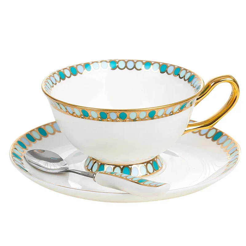 

Zogifts 2020 New Luxury Arabic Turkish Gold Rimmed Bone China Tea Cups In Bulk, Vintage Ceramic Coffee Cup And Saucer Set