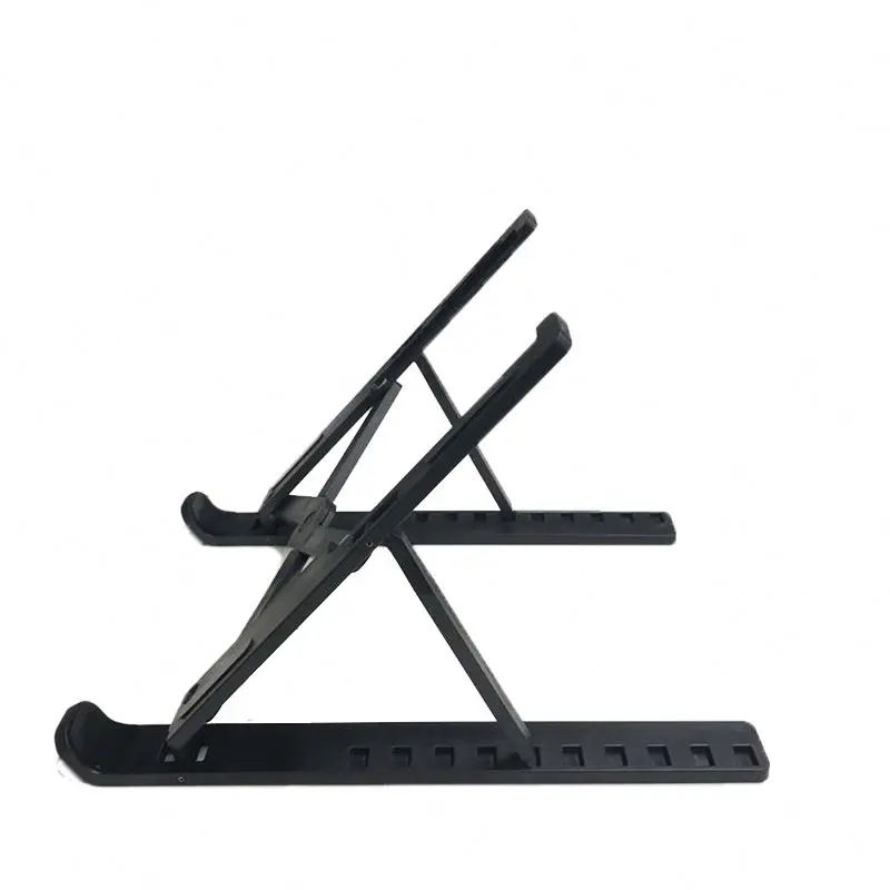 

Laptop stand foldable HOPup adjustable foldable portable laptop, Black, silver, pink