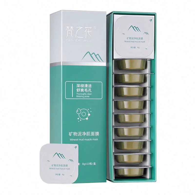 

Automatic Collagen Crystal Green Tea Professiona Jelly Cleaning Facial Mask