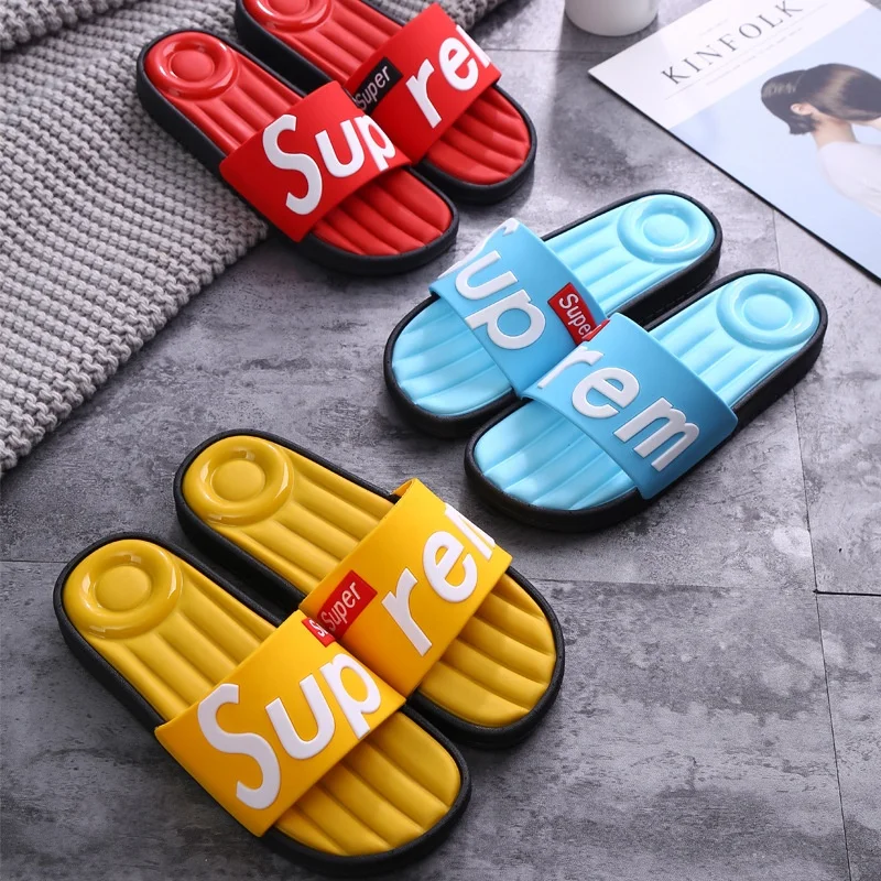 

Summer Pvc Sliders Slippers Custom Slide Sandal Slides Footwear Slippers For Men Custom Men'S Slides Slippers