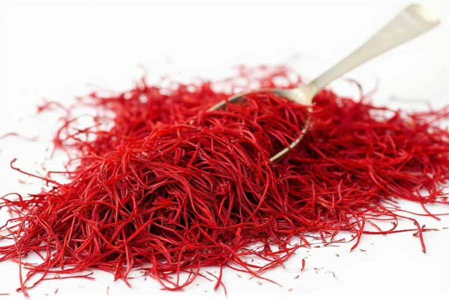 Traditional Kashmiri dish Rogan Josh showing saffron-infused sauce