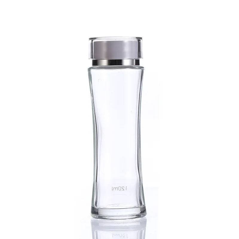 

Cosmetic packaging glass bottle custom 100ml painting classical lotion