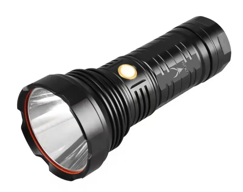 

gongchi Strong light flashlight flashlight, Black