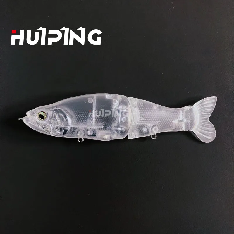 

HUIPING Joint Bait Artificial Bait 135mm 28g Hard Swimming Baits Slow Sinking Fishing Lures 9135B, Transparent