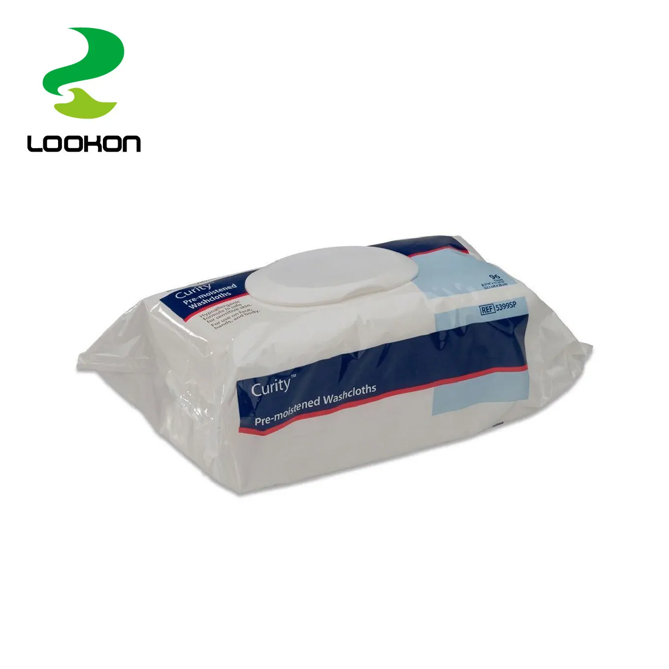 

Lookon Adult Incontinence Wipes For Wiping Away 250 Count OEM Household Cleaning Wet Wipes