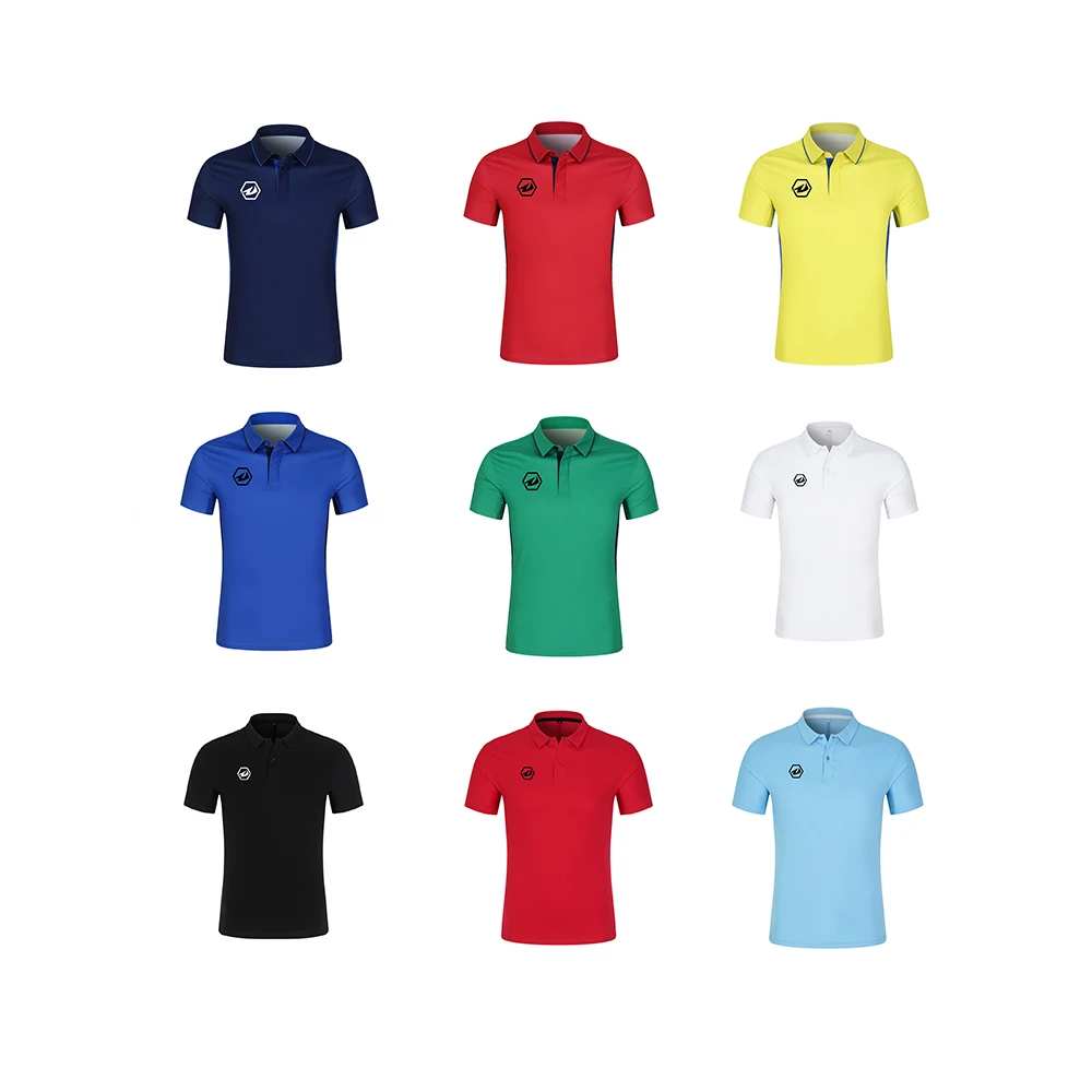 

Colorful 100%Polyter Breathable Fabric Casual Sportswear Men Polo T-shirts
