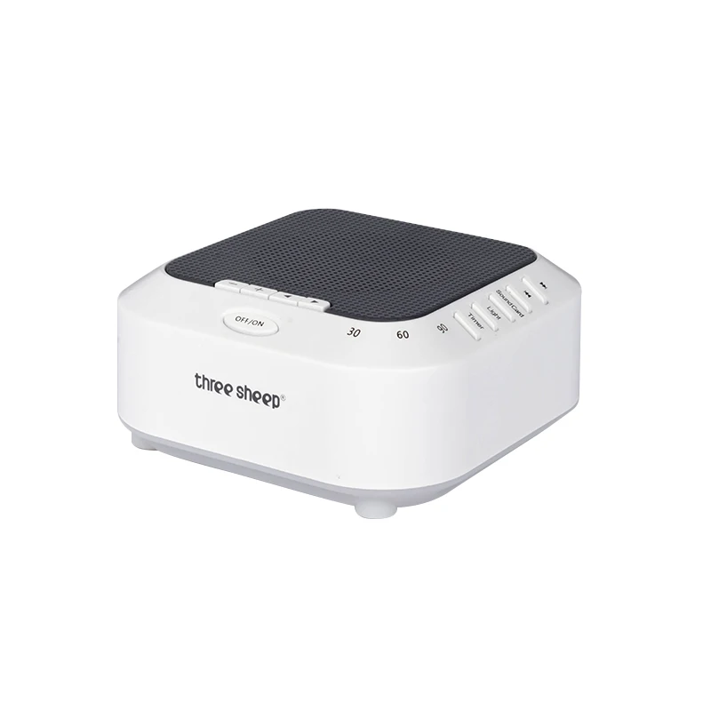 

2021 2021 Home Portable Kids Sleep Aid Sound Machine, White Noise Machine with Night Light, Sliver or customized