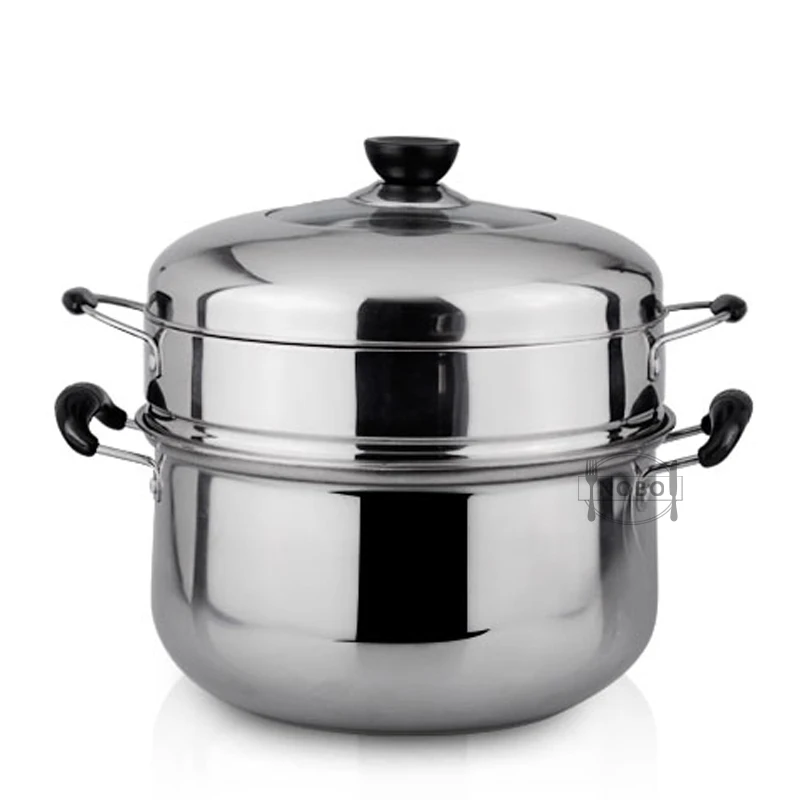 China Factory Multiple Layer Stainless Steel Gas Food Steamer With