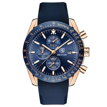 

Relojes Men Watches Benyar 5140 Luxury Brand Quartz Wristwatches
