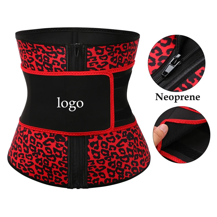 

Waist Trainer 7 steel bone zipper customized Waist Training Corsets Latex Waist Women Shape wear