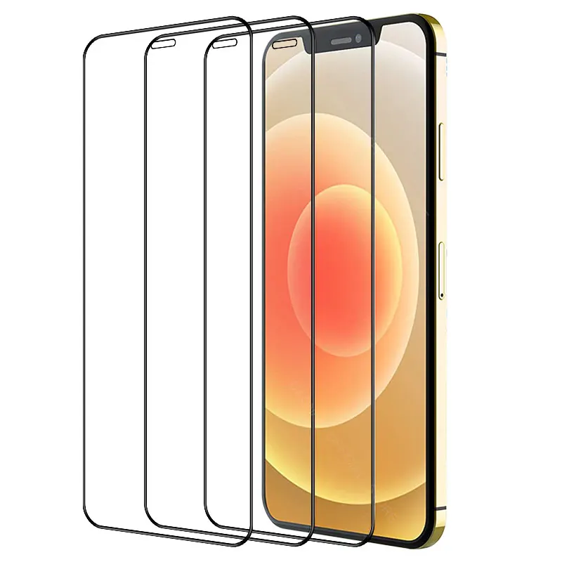 

3pcs/set Protective Tempered Glass For iPhone 13 12 mini Screen Protector Screen Protector iPhone 12 Glass Film