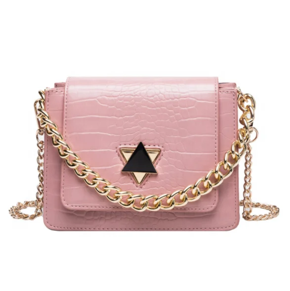 

2021 New Trendy Fashion One- shoulder Wholesale Chain Crossbody Shoulder Bags Women Thick Chain