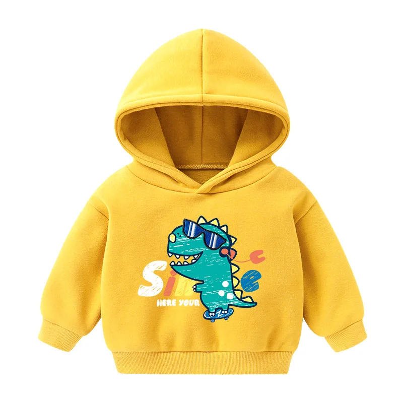 

custom print accept kids cartoon print hoodie cotton pullover sweatshirt fleece boys girls hoodies, Customized color