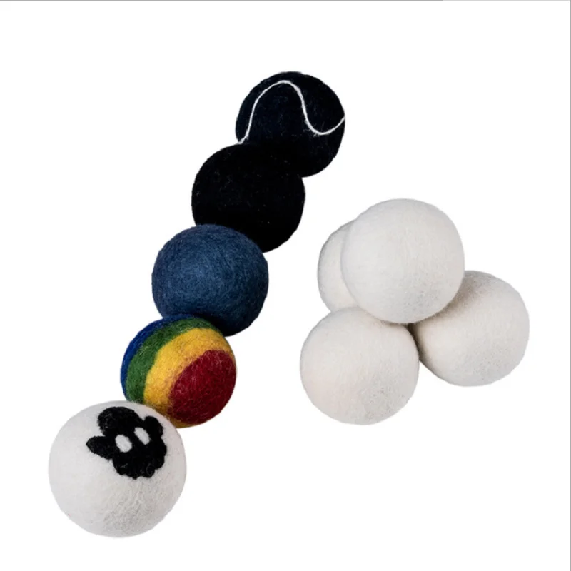 factory direct sale low cost wool dryer balls cute organic