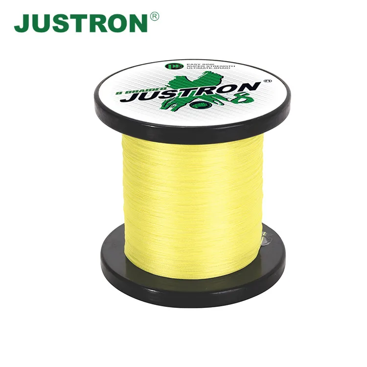 Justron German Technique 500m Super Strong Braided Wire Fishing Line 6-100lb Pe Material Multifilament Carp Fishing For Fish Rop