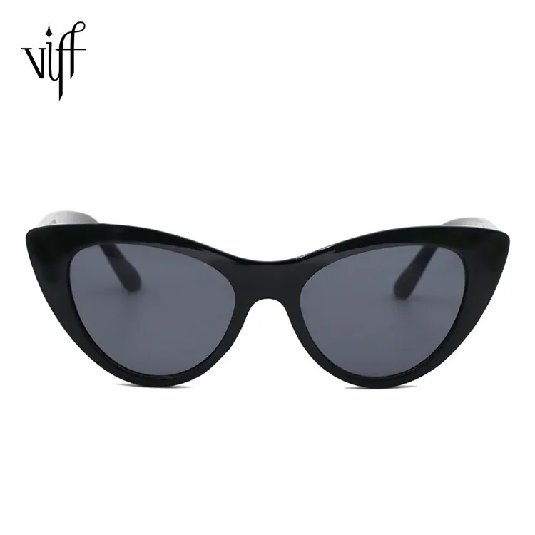 

VIFF HP21161 Fashionable Cateye Sunglasses Vintage Shades Sunnis Women Custom 2022 Cat Eye Sunglasses