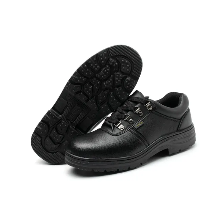 
safty shoes factory steel toe leather worker shoes 