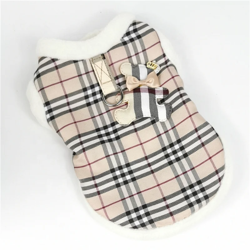 

Good quality winter warm dog desinger clothes pet