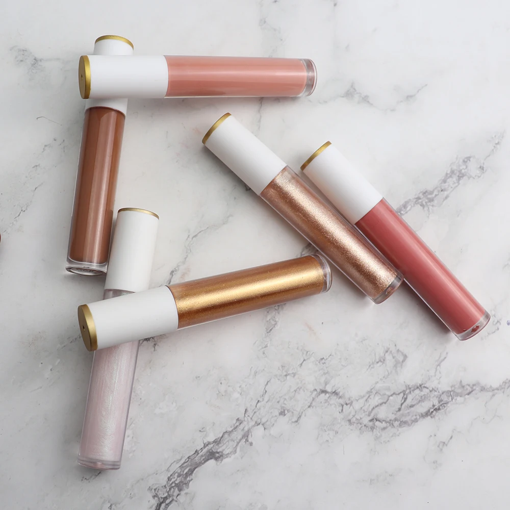 

Best Quality lipgloss tube glass cute custom logo