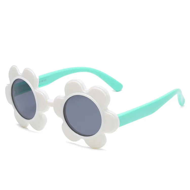 

Fashionable Sunglasses Colorful Sun Flower Kids Sunglasses 2021