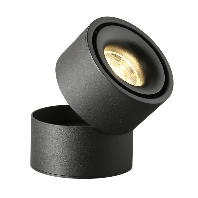 
Modern design CE surface mounted cob led spotlight adjustable 10w 