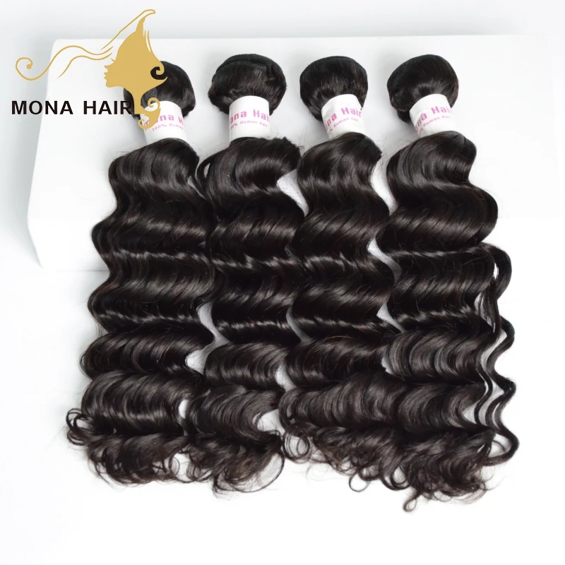 

Mona 12a virgin unprocessed hair raw cuticle aligned hair mink brazilian hair vendor