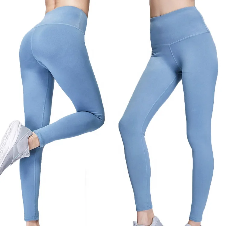 

Wholesale 2020 Workout Clothing Sport High Waist Fitness Leggings Custom Women Yoga Pants With Pocket, Black,green,pink etc.
