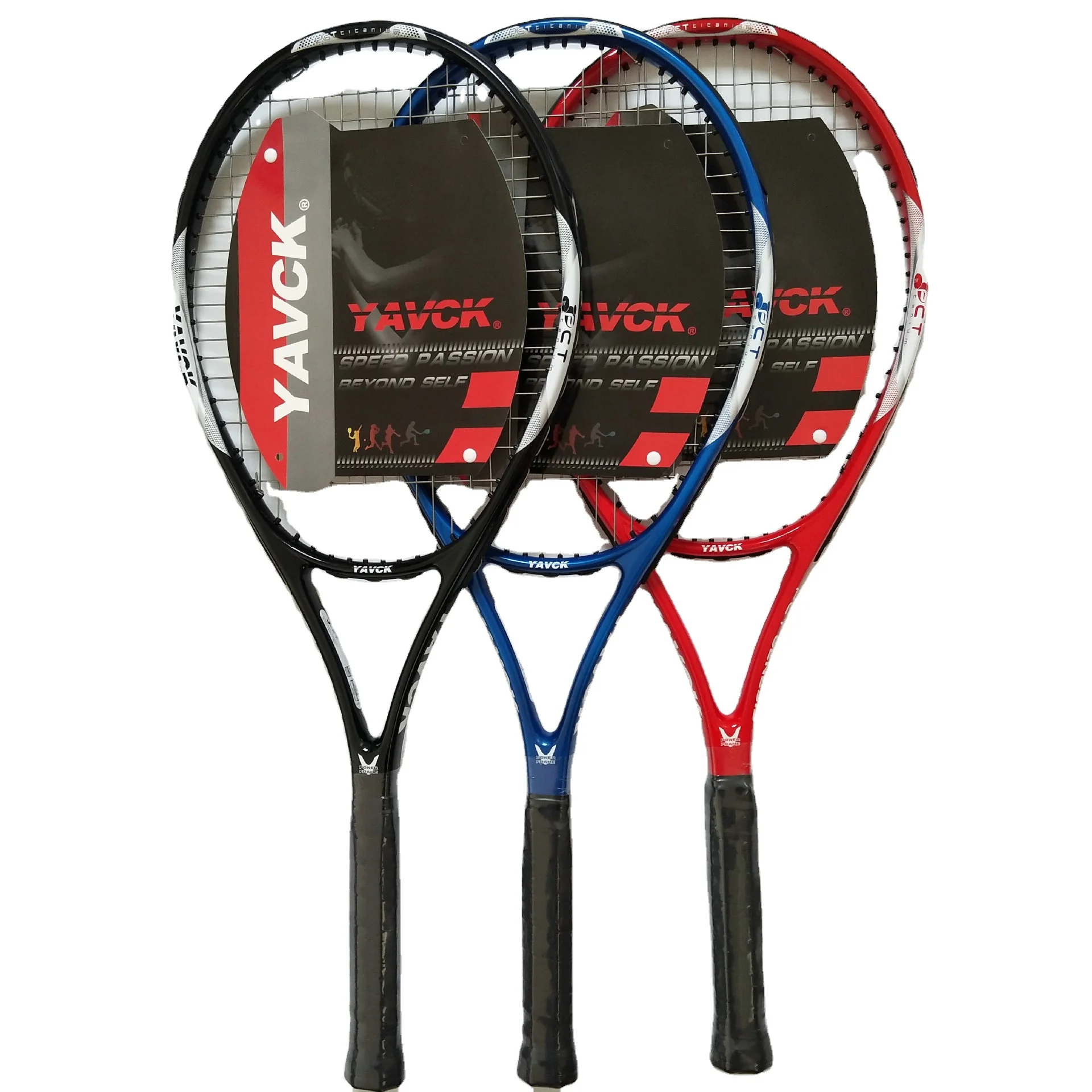 

Junior Wholesale Factory Sport Training Customization Professional Tennis Rackets, Colorful