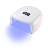 

2020 new model Pro Cure Cordless 60w LED UV Lamp rechargeable gel nail uv lamp dryer machine With Carry Handle