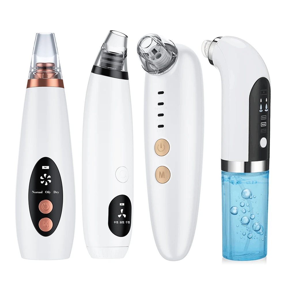 

LCD skin care dermabrasion beauty device,facial oxygen cleaner electric small bubble blackhead remover machine