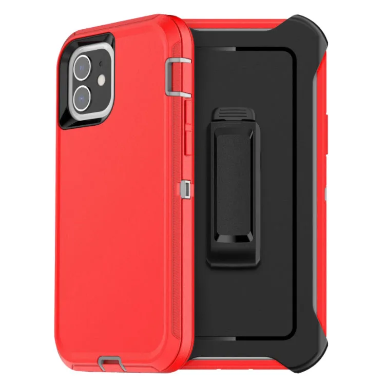 

Top Quality Hot Sale 3 in 1 Defender Outter Box Phone Case For iPhone 13 Belt Clip Mobile House;For iPhone 13 Holster Case