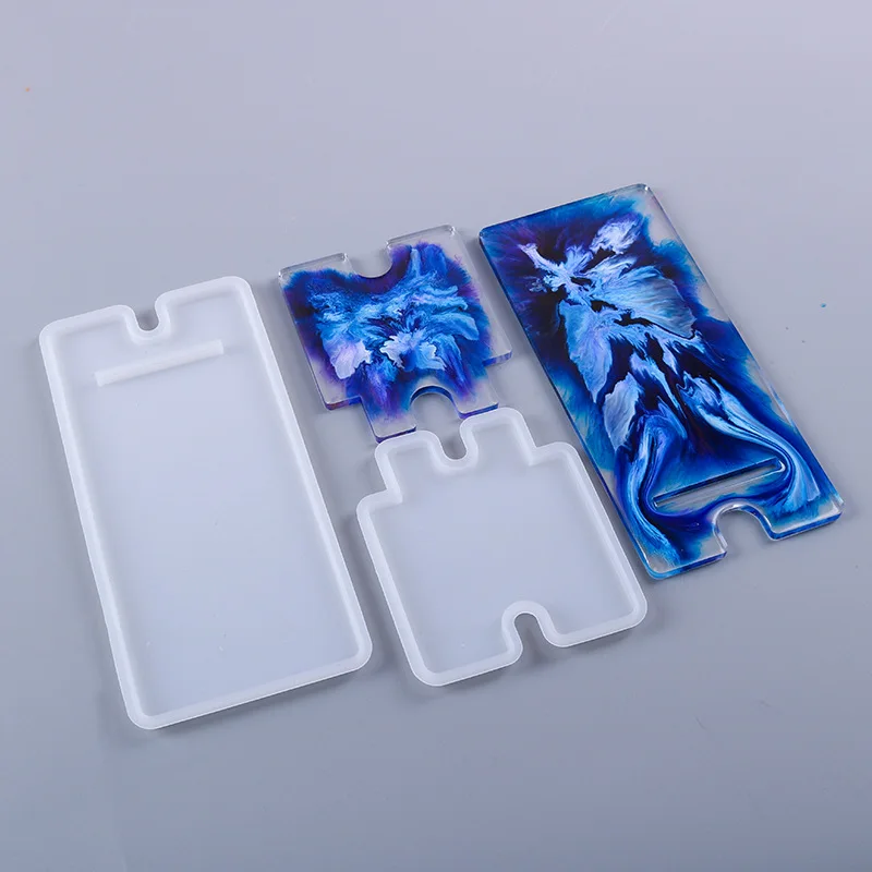 

DIY resin mold for new mobile phone bracket silicone mold manual Amazon sells like hot cakes