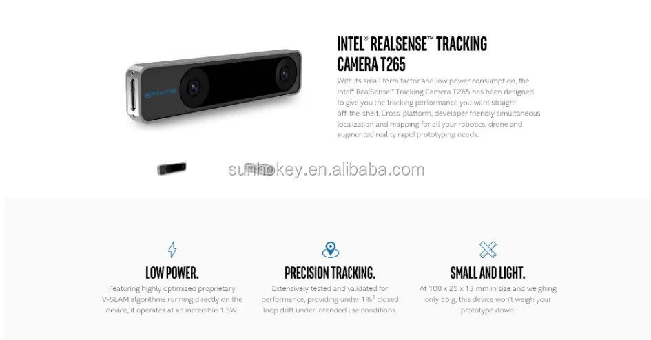 intel realsense tracking camera t265 d435i| Alibaba.com