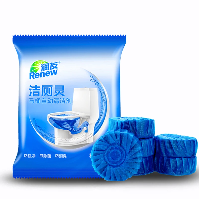 

Hot-selling automatic toilet bowl cleaner tablets Factory custom-made, Blue