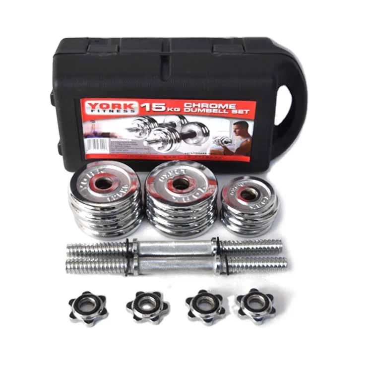 

Popular in China in 2020 15KG20KG 30KG adjustable dumbbell set, Silver