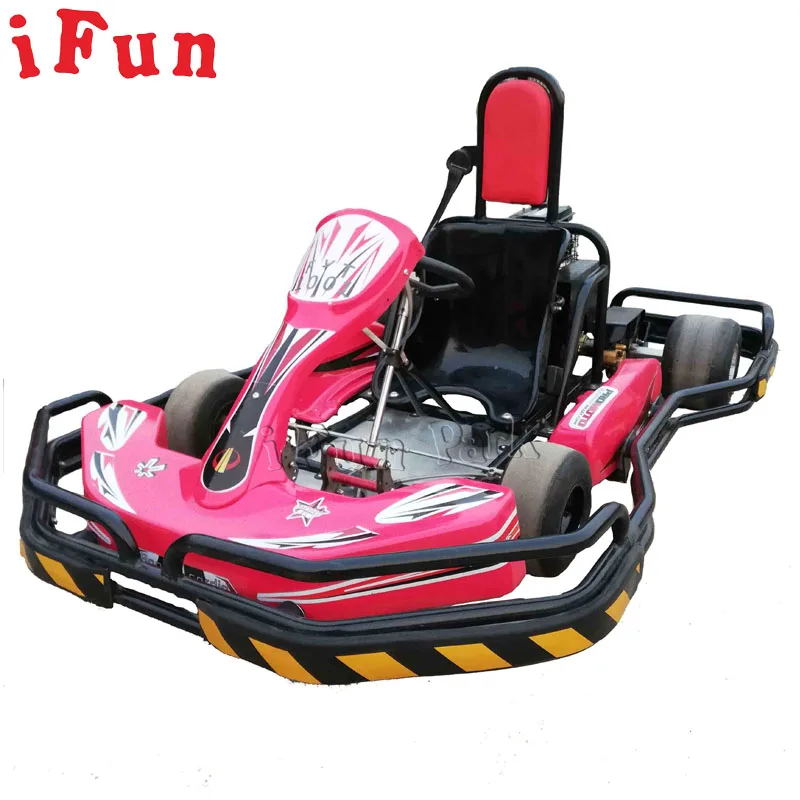 

Indoor Outdoor High Speed Go Kart Race 270cc Original Engine Petrol Go-Kart Amusement Racing Go Kart Hot Sale In Nigeria, Red/black