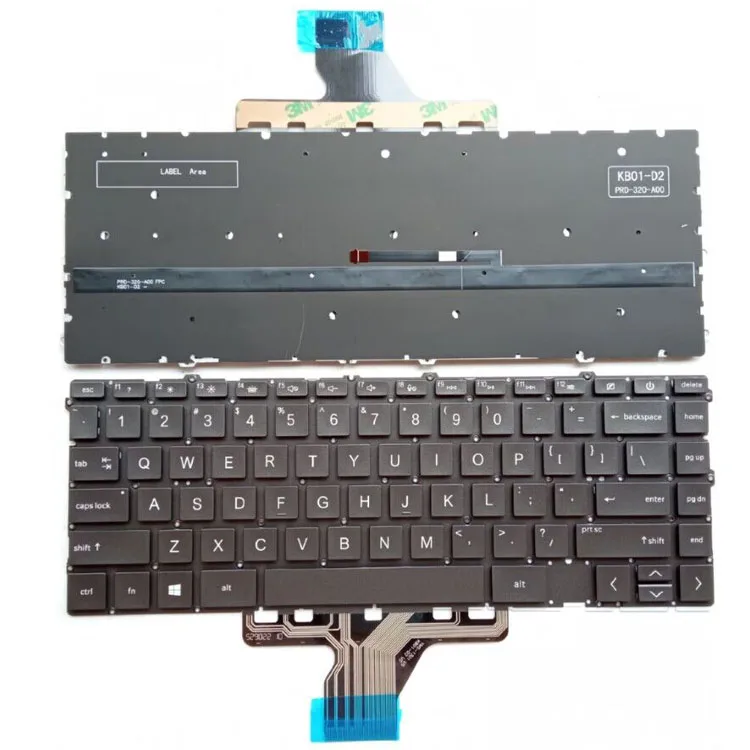 

HK-HHT notebook US Keyboard for HP Envy x360 15-ES 15m-es1000 15-EG EH EU 15-EW EY 15T 15M Backlit