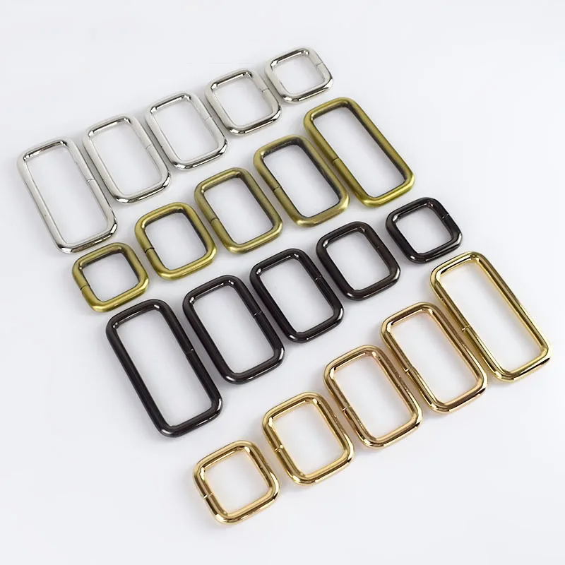 

Deepeel F4-5 13-50mm Handbag Hardware Accessories Backpack Bag Strap Connector Clasp Square Ring Buckle