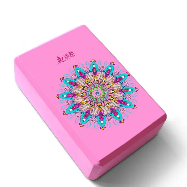 

printing brick for eva yoga block for yogamat pilates fitness