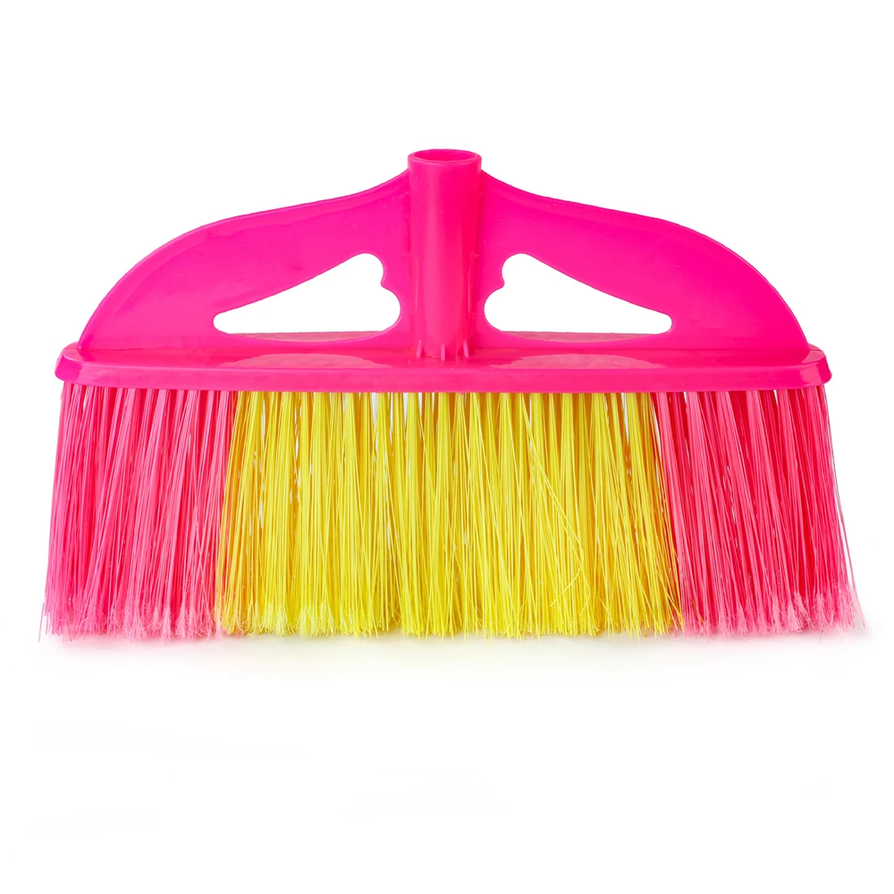 

Manufacturer Wholesale Cheap Good Quality Plastic Home Floor Cleaning Brush Broom Road Sweeping Head Broom, Client's required