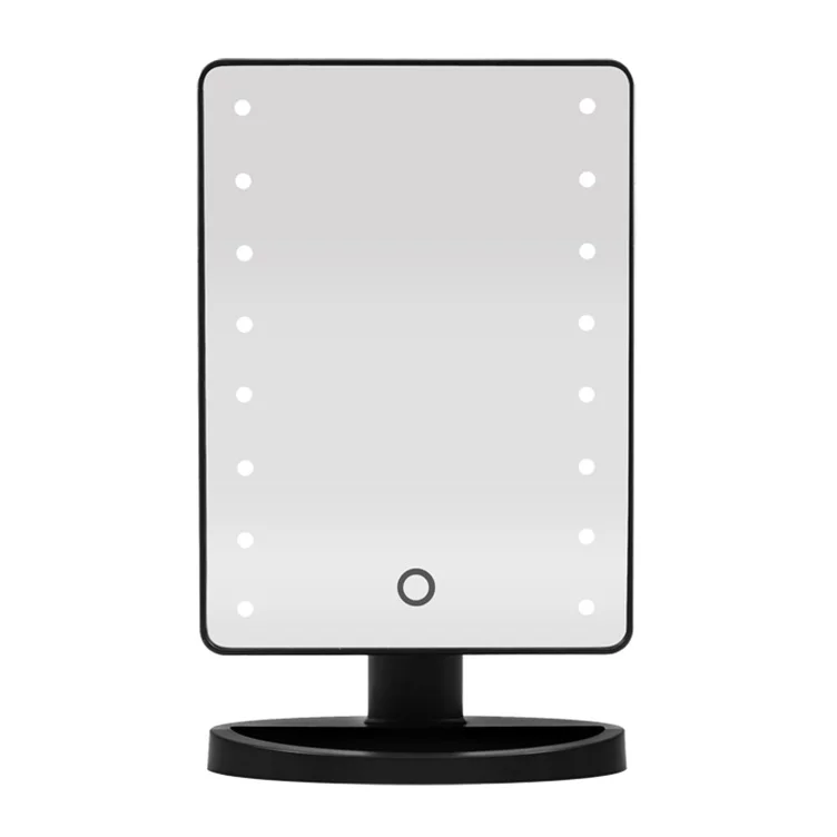 

Simple design table Led makeup mirror with lights, Pantone colors