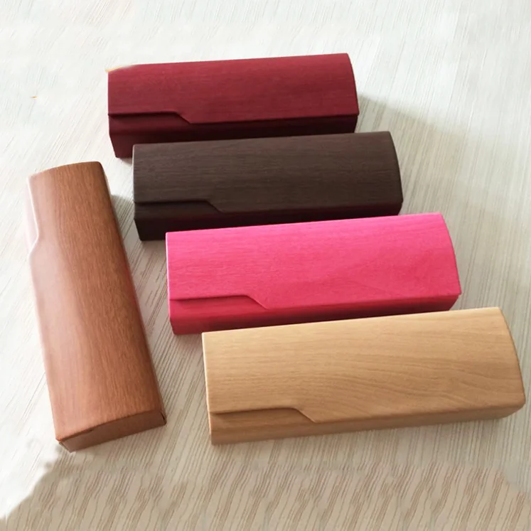 

2022 new wooden glasses case box, Custom colors