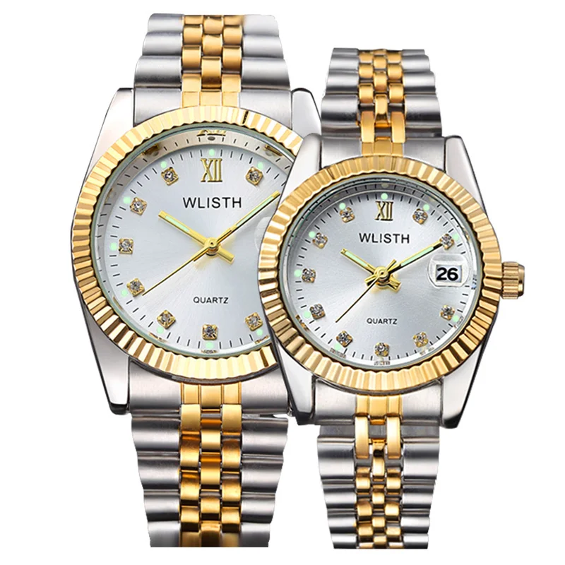 

wlisth watches ladies stainless steel strap luxury watch woman custom wholesale wrist watch