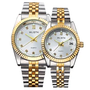 wlisth watches ladies stainless steel strap luxury watch woman custom wholesale wrist watch 2