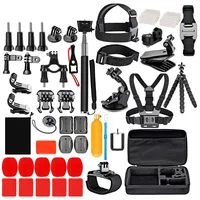 

84 In 1 Other Camera Accessories Set For Gopros Xiao Yi Sports Camera Go Pro Hero 5 Black