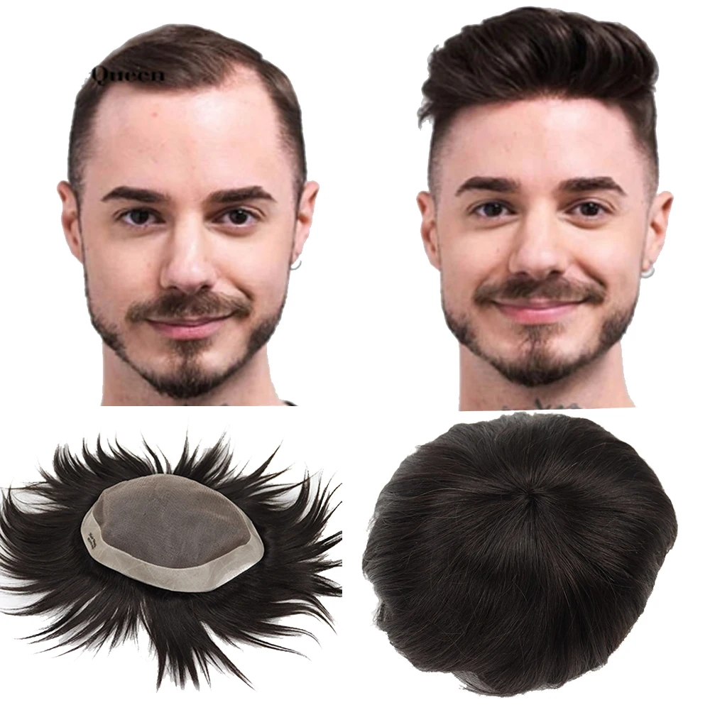 

in stock 5X7 6X9 7X9 8X10 6X8 7X10 Duro Mono Multiple Sizes Durable Fine Mono Men Wigs hair system toupee human hair toupee