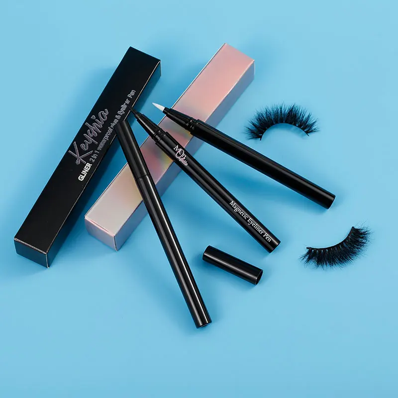 

Waterproof vegan eyeliner glue pen box , private label black eyeliner vegan