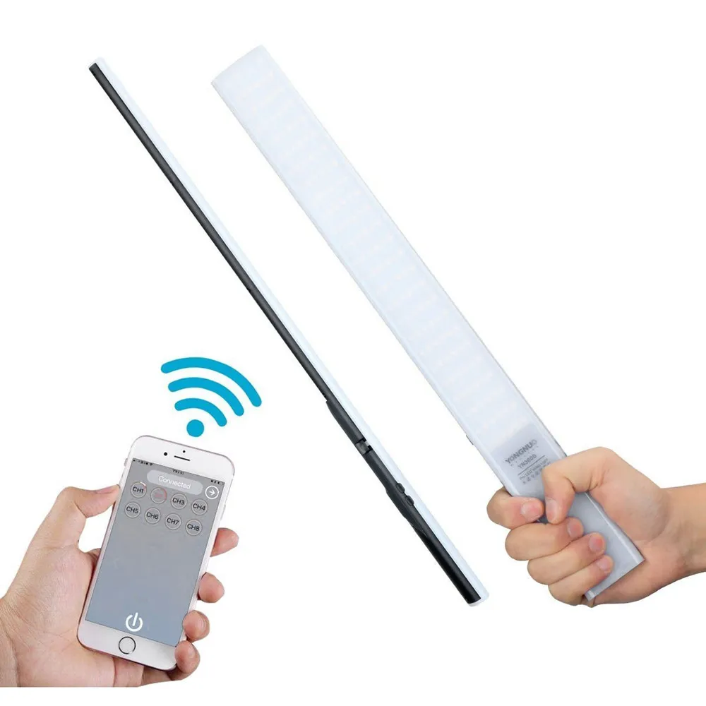 

YONGNUO YN360S Handheld Ice Stick LED Video Light 5500k Controlled by Phone App Fill Light Stick